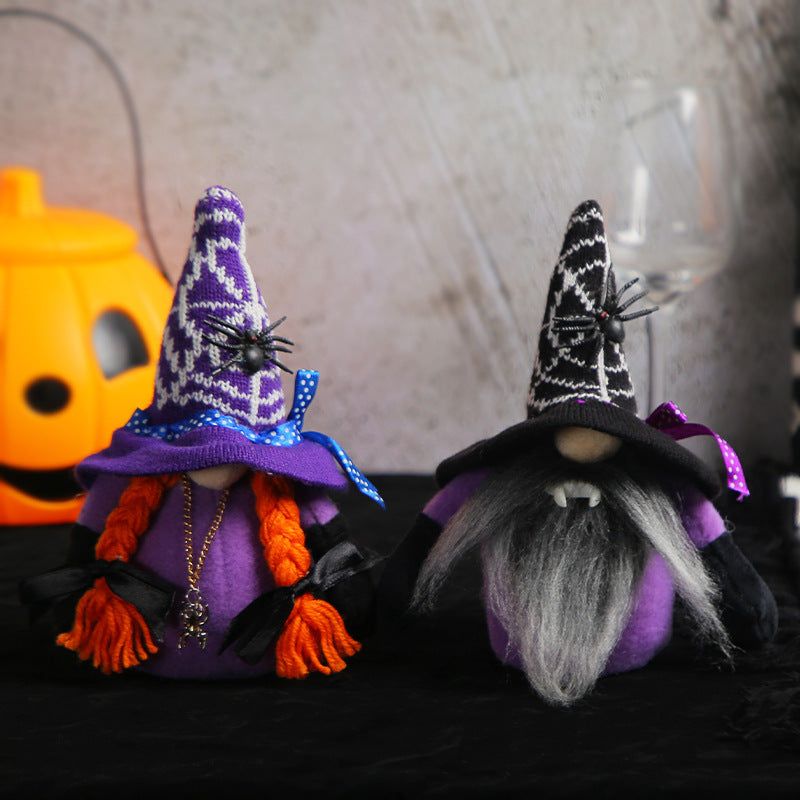 Halloween Faceless Vampire Dolls for Playful Spooky Decor