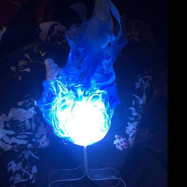 Halloween Floating Fireball Lamp for Spooky Party Decor