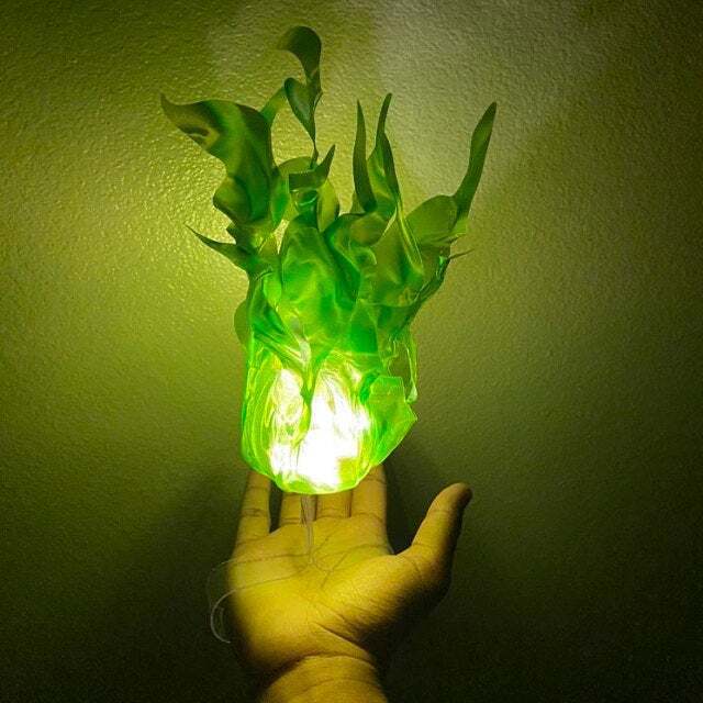 Halloween Floating Fireball Lamp for Spooky Party Decor