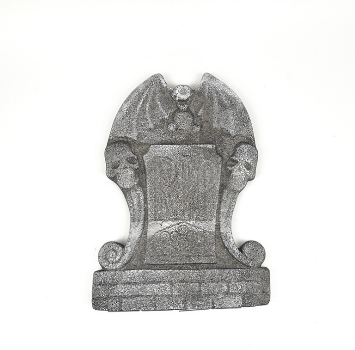Foam Tombstone Halloween Decor - Instant Graveyard Prop