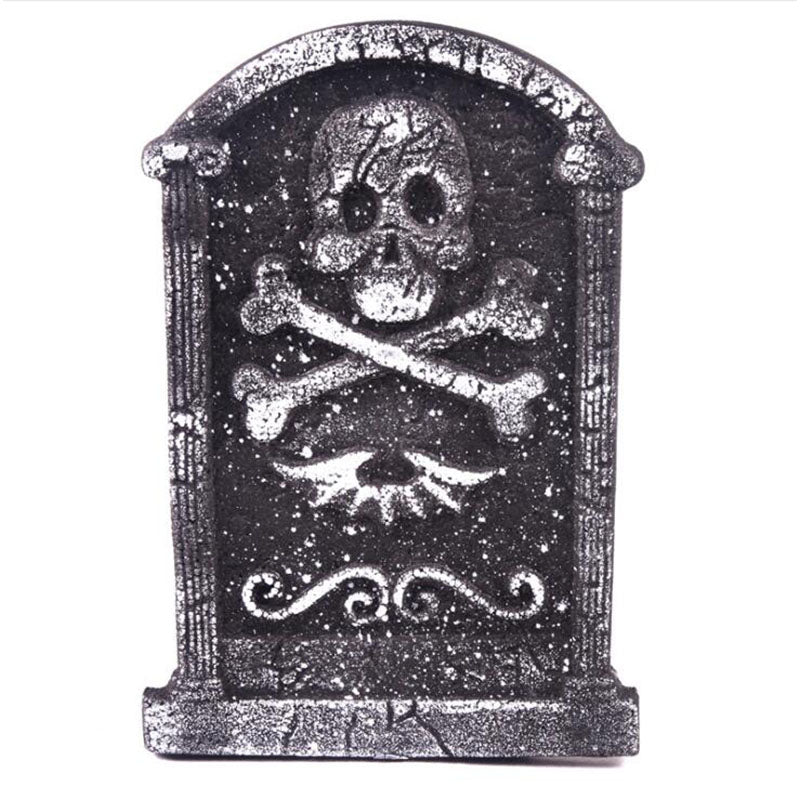 Foam Tombstone Halloween Decor - Instant Graveyard Prop