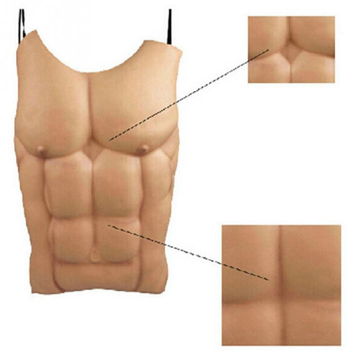 Fake Muscle Suit Halloween Costume for Instant Laughs