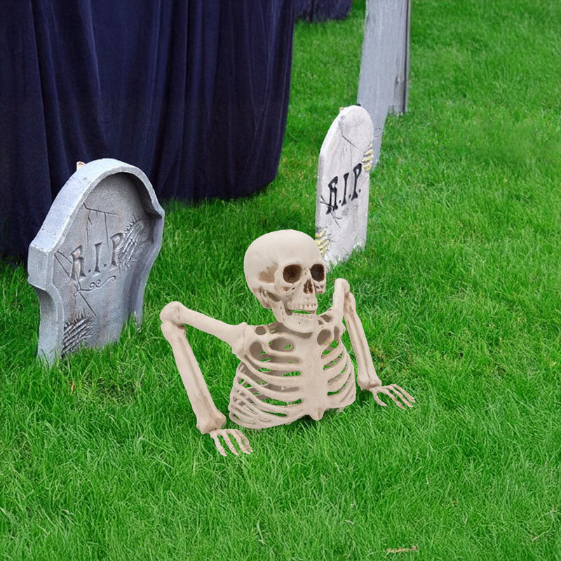 Halloween Glowing Skeleton Yard Decor for Spooky Atmosphere