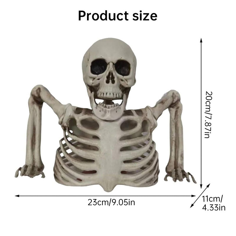 Halloween Glowing Skeleton Yard Decor for Spooky Atmosphere