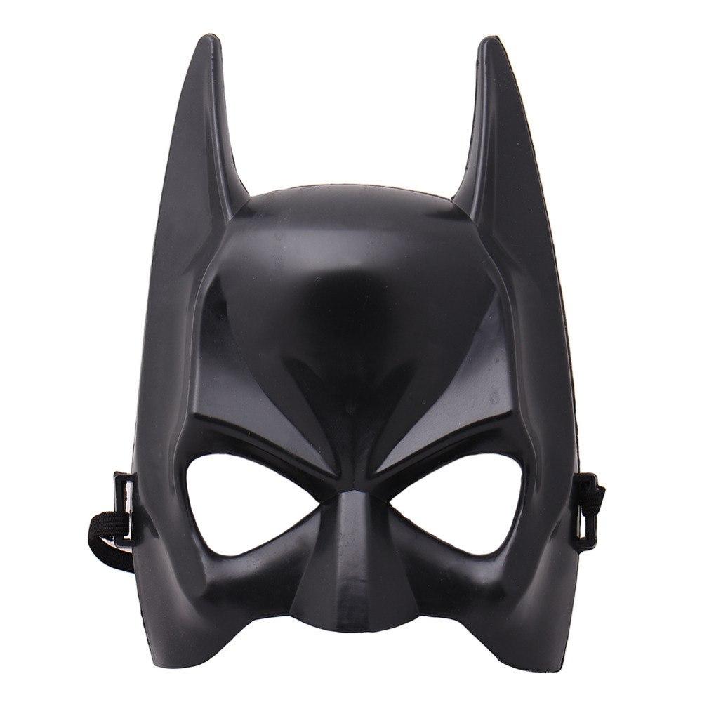 Batman Half-Face Mask for Instant Costume Transformation
