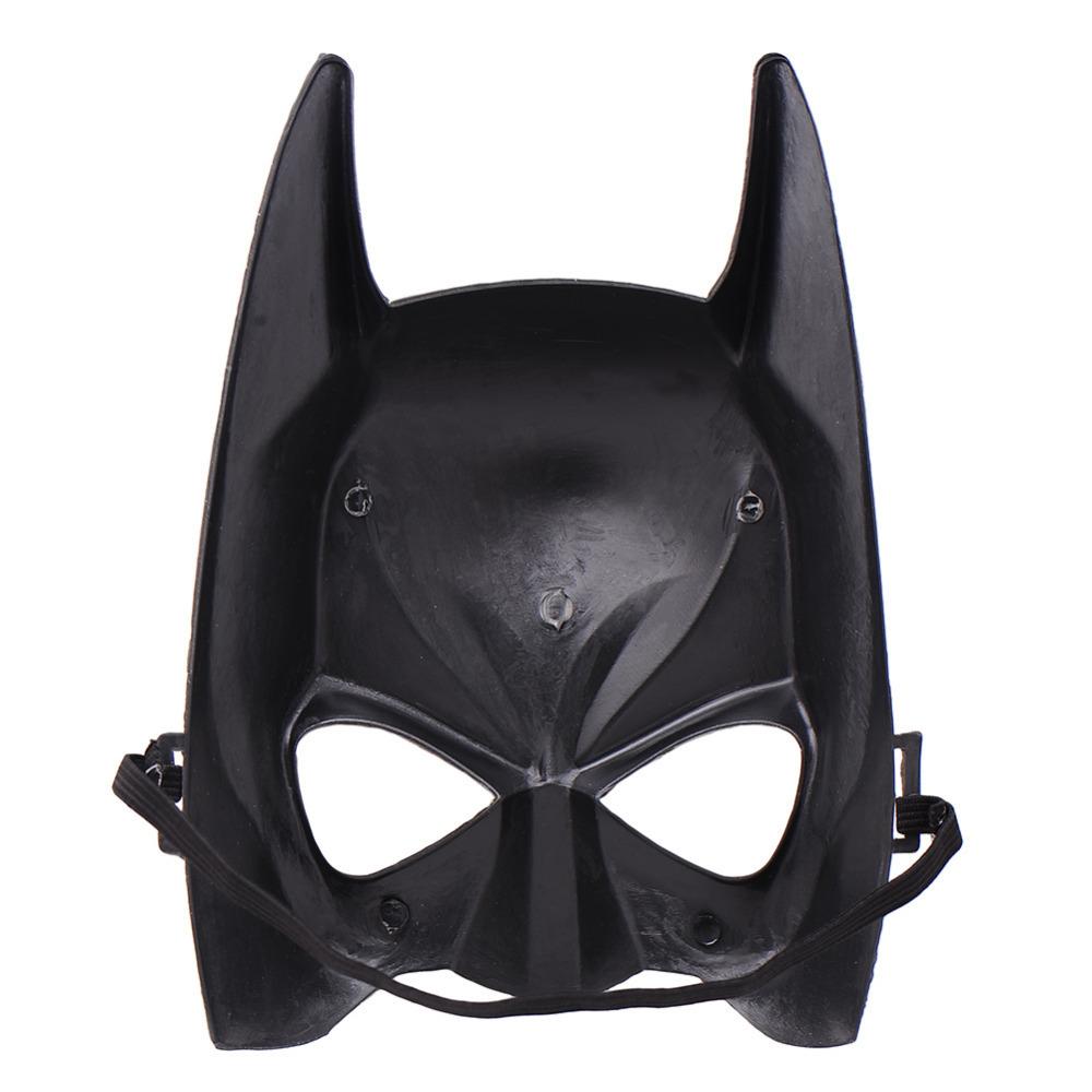 Batman Half-Face Mask for Instant Costume Transformation