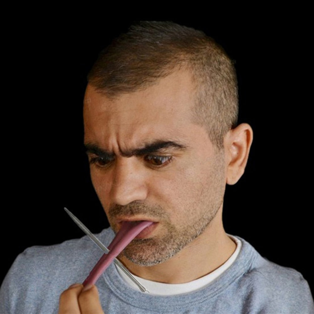 Realistic Fake Tongue Prank Prop for Halloween Parties