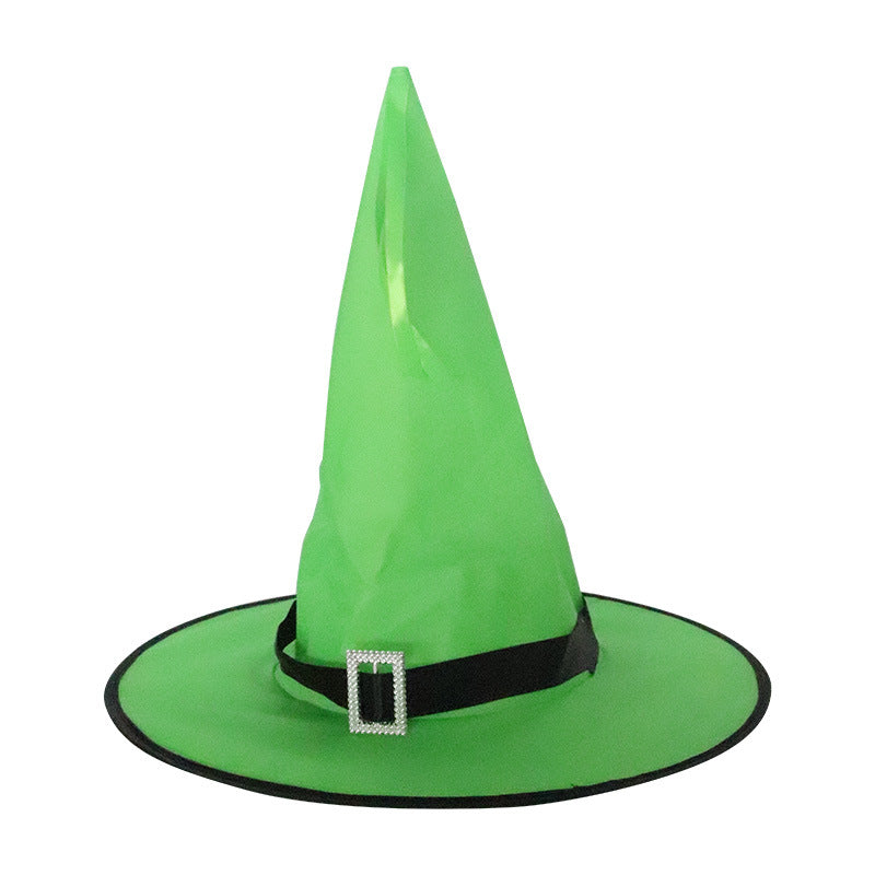 LED Witch Hat Halloween Costume Party Decoration Prop