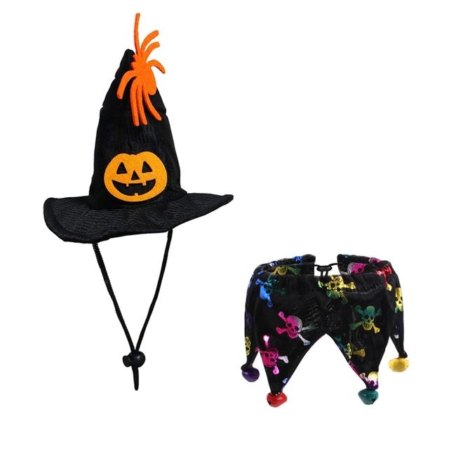 Halloween Cat Hat & Cape Costume Set for Festive Photos