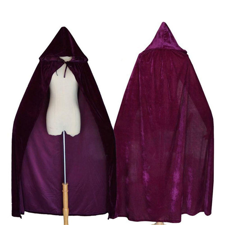 Hooded Cloak Cape - Instant Witch Wizard Costume