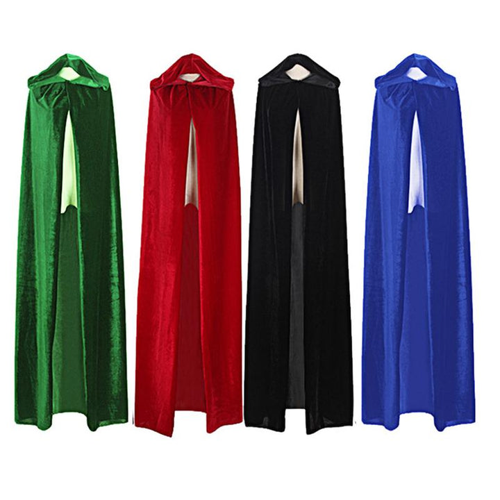 Hooded Cloak Cape - Instant Witch Wizard Costume