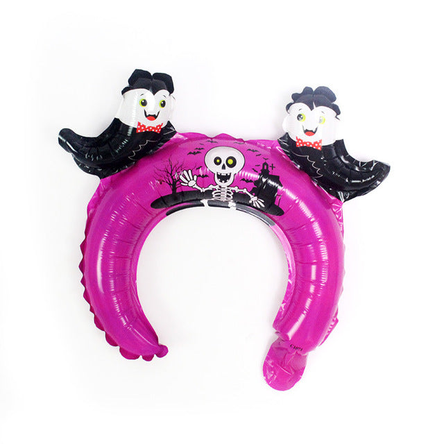Halloween Inflatable Headband for Fun Party Looks