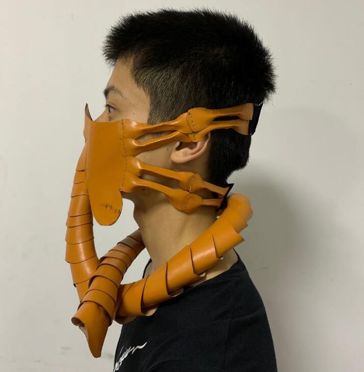 Face Hugger Halloween Mask – Realistic Alien Horror