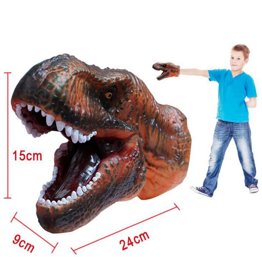 Dinosaur Hand Puppet Glove for Roaring Pretend Play