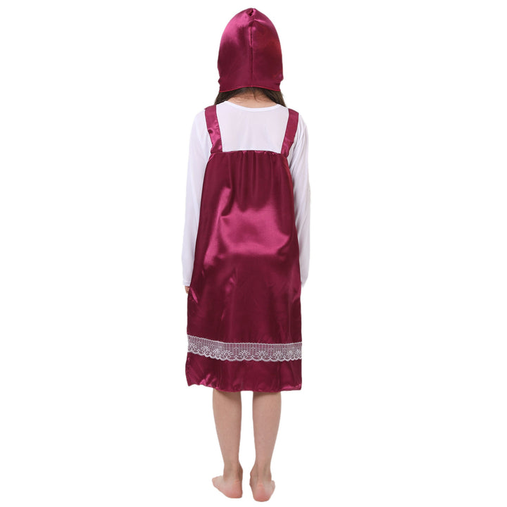 Little Red Riding Hood Costume for Kids Stage Play
