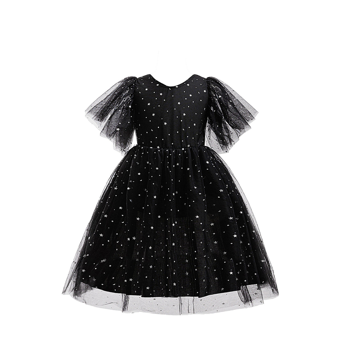 Girls' Star Tulle Princess Dress for Halloween Parties