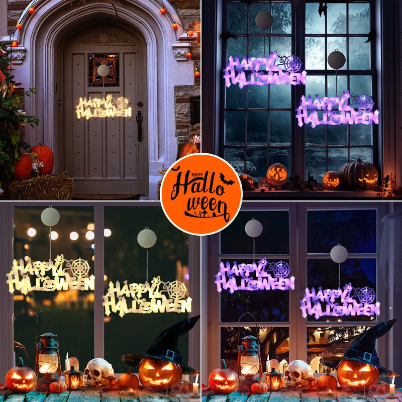 Halloween Hanging Sign - Illuminated Party Decoration