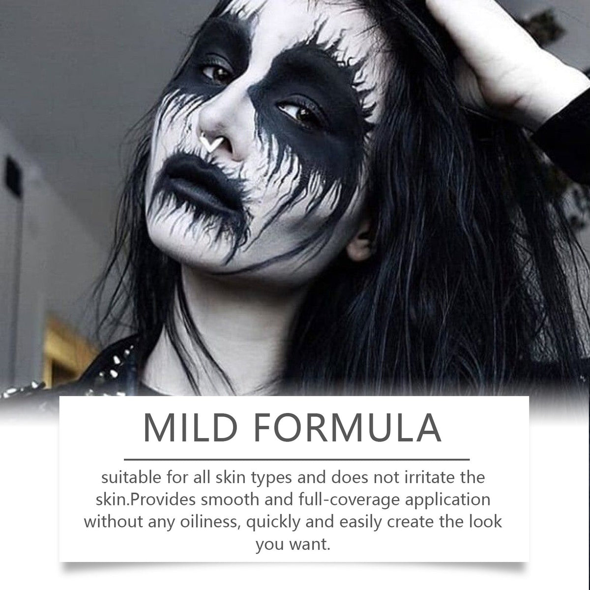 Halloween Face Paint Set for Bold, Long-Lasting Looks