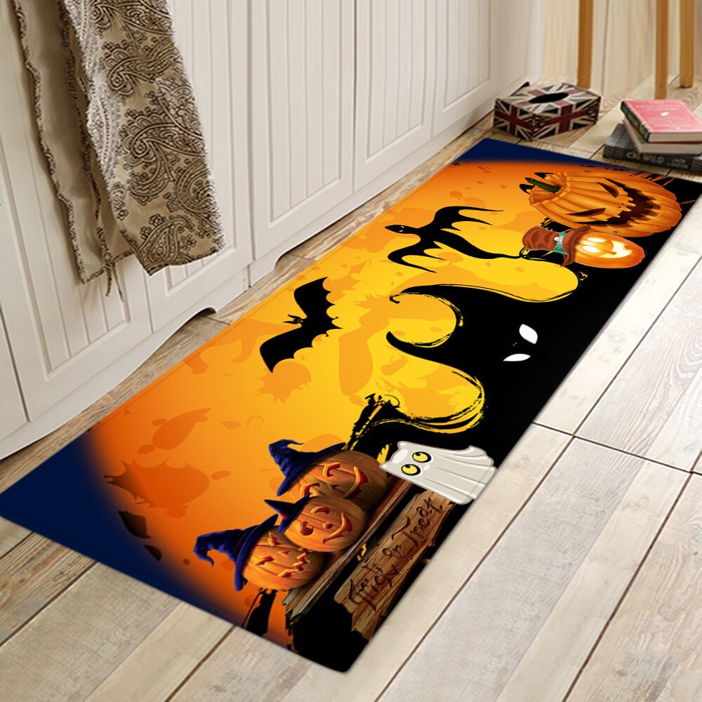 Halloween Floor Mat Set for Festive Seasonal Decor