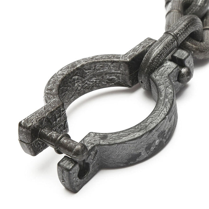 Chain Handcuff Prop for Prisoner Halloween Costumes