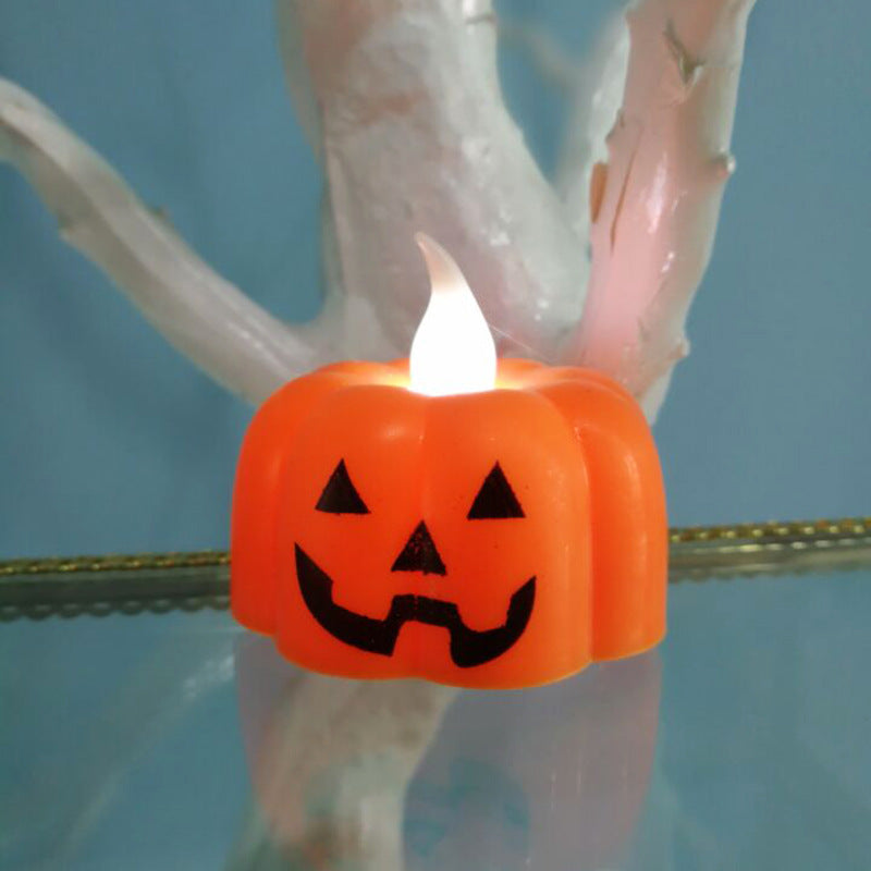 Halloween LED Pumpkin Lanterns for Spooky Table Glow