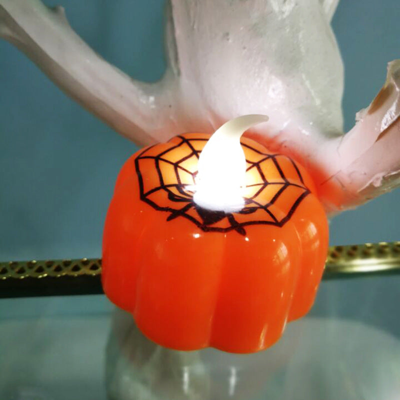 Halloween LED Pumpkin Lanterns for Spooky Table Glow