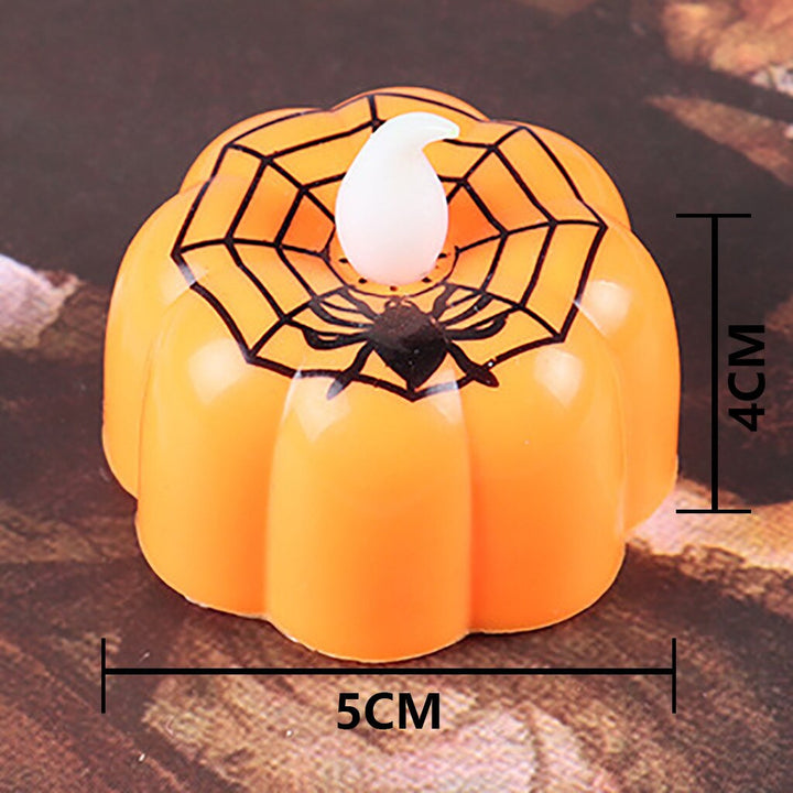Halloween Pumpkin Light: Flameless Flickering LED
