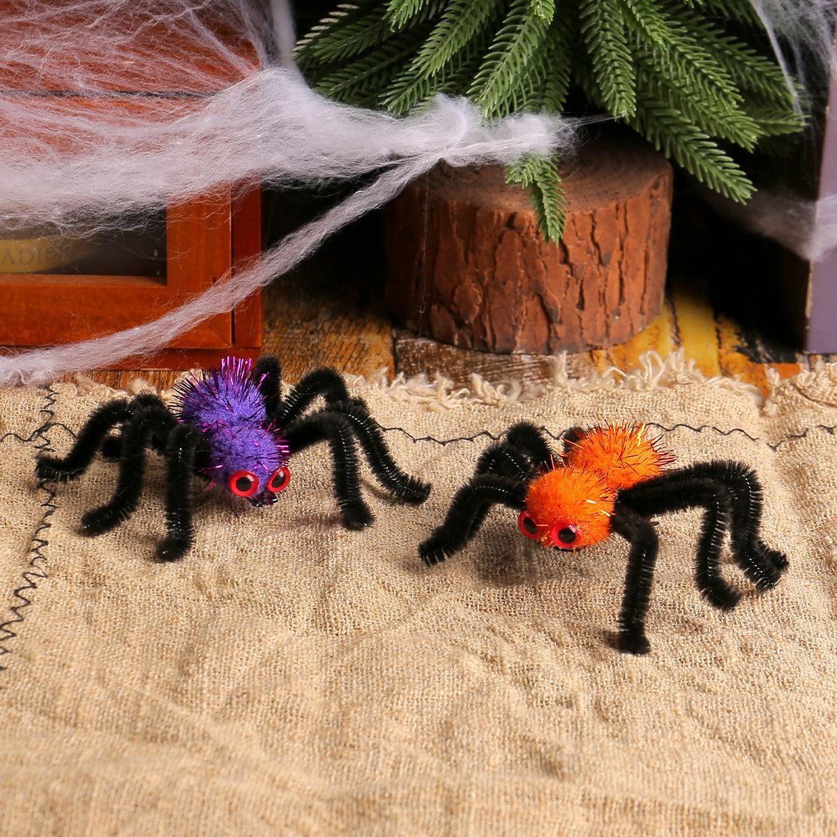 Halloween Spider Hair Clip for Playful Costume Fun