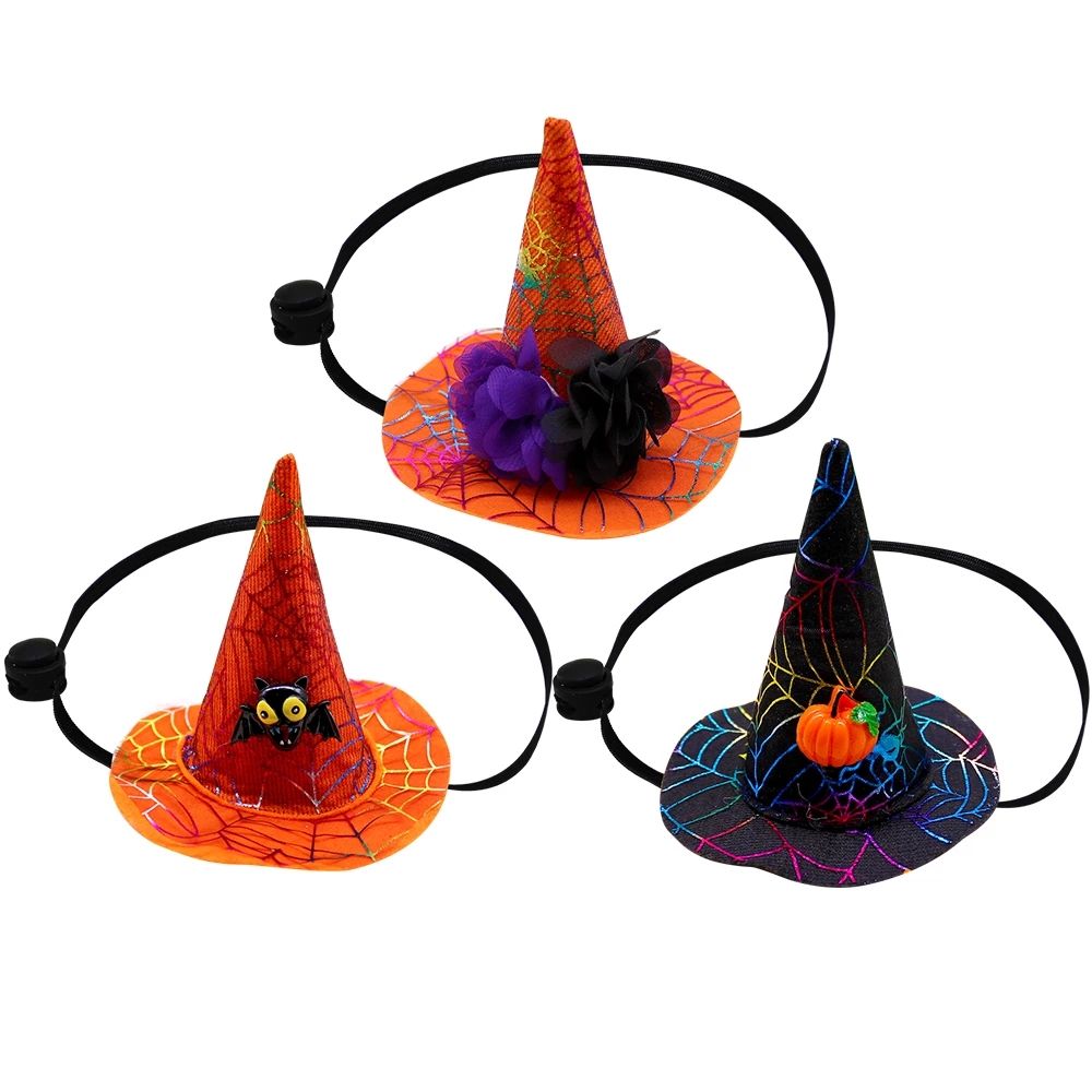 Pet Halloween Witch Hat for Festive Costume Photos