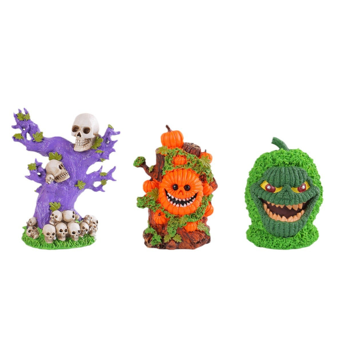 Halloween Tree Spirit Ornaments for Spooky Tables
