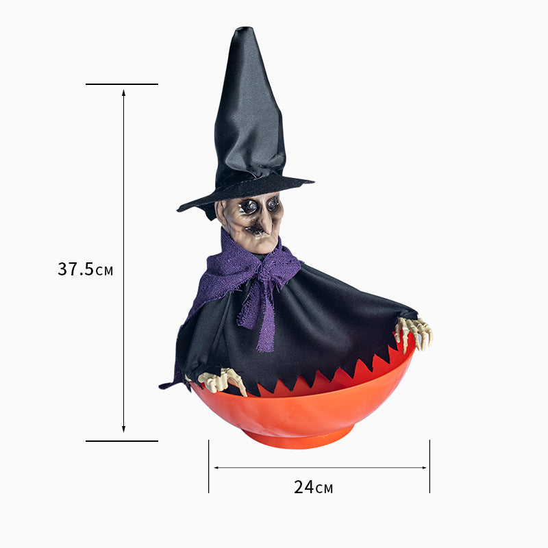 Halloween Ghost Fruit Bowl Spooky Party Centerpiece