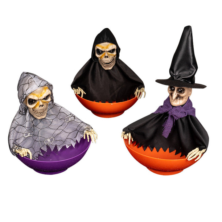 Halloween Ghost Fruit Bowl Spooky Party Centerpiece