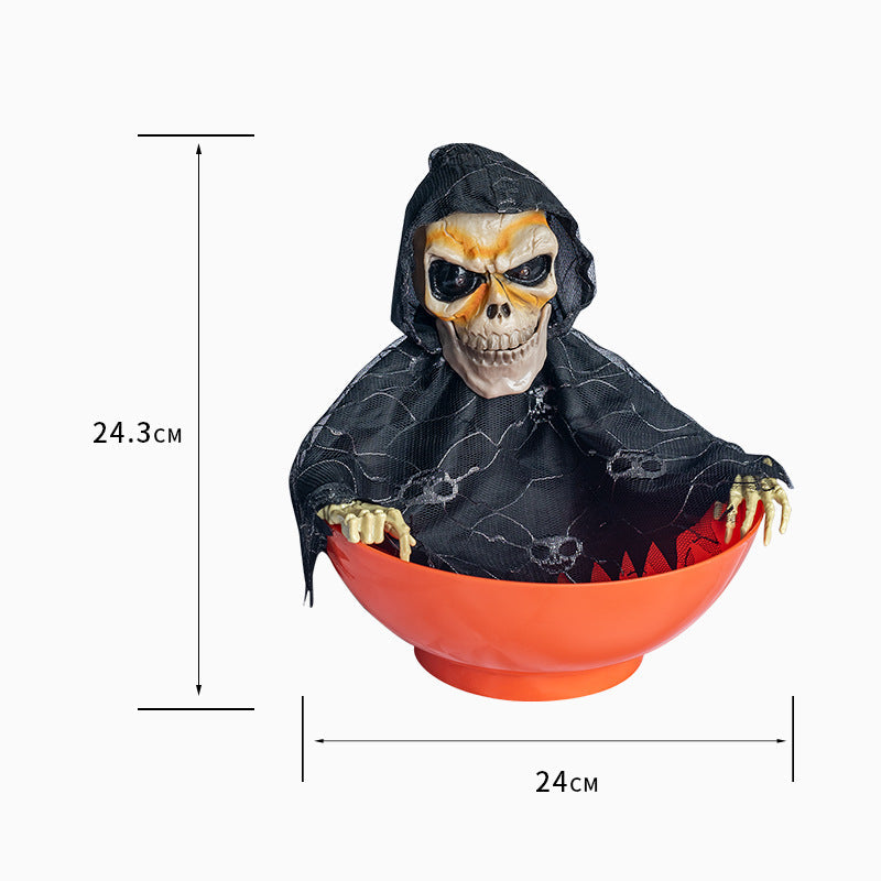 Halloween Ghost Fruit Bowl Spooky Party Centerpiece