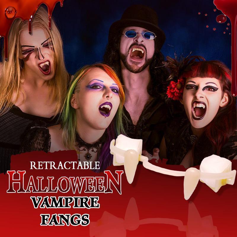 Retractable Vampire Fangs for Easy Halloween Costumes