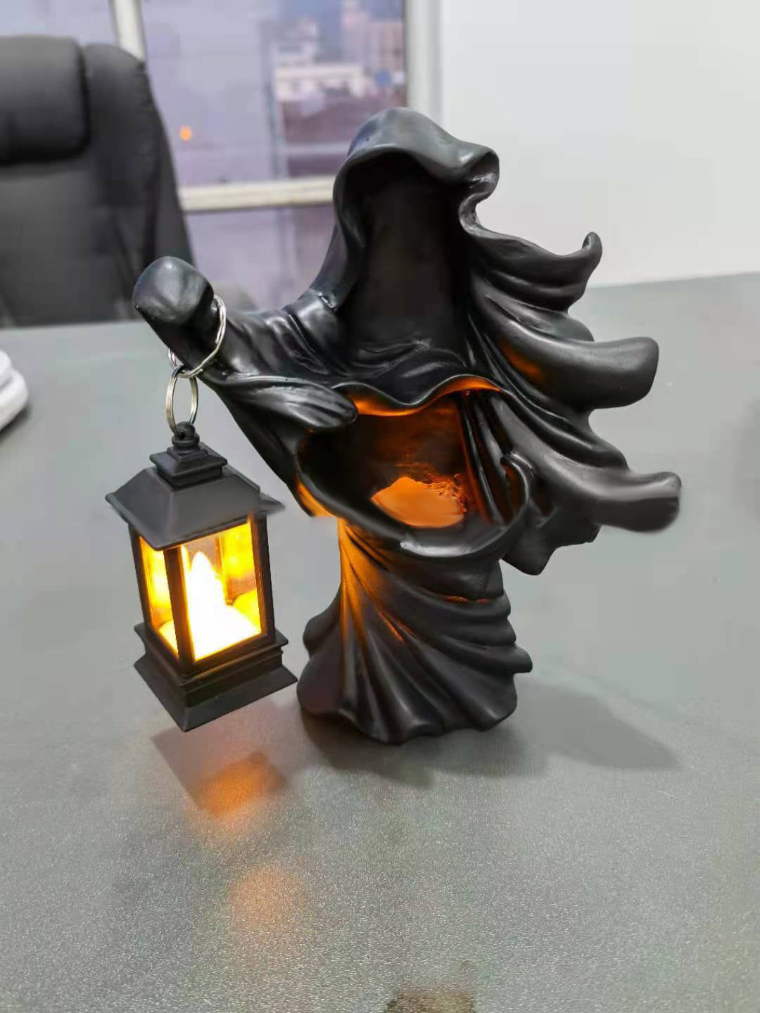 Halloween Ghost Lantern Decor for Spooky Displays