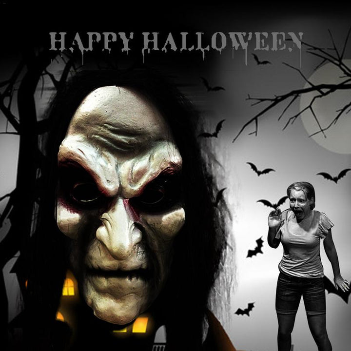 Long-Haired Zombie Mask for Instant Halloween Horror