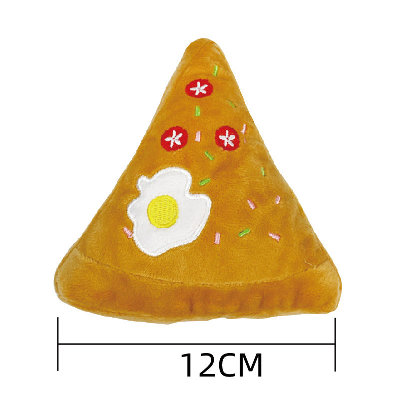 Hamburg Chicken Leg Dog Toy for Soft Indoor Playtime