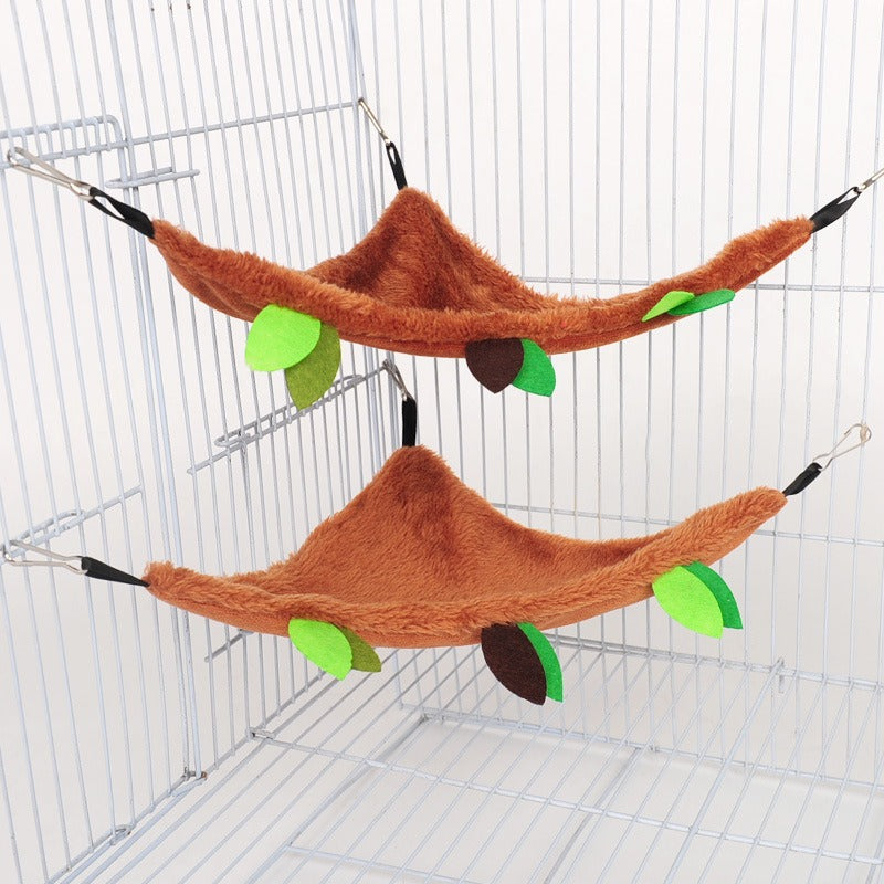 5-Piece Hamster Hammock Set for Cage Enrichment
