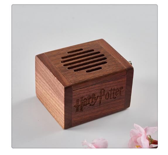 Harry Potter Wooden Music Box for Nostalgic Display