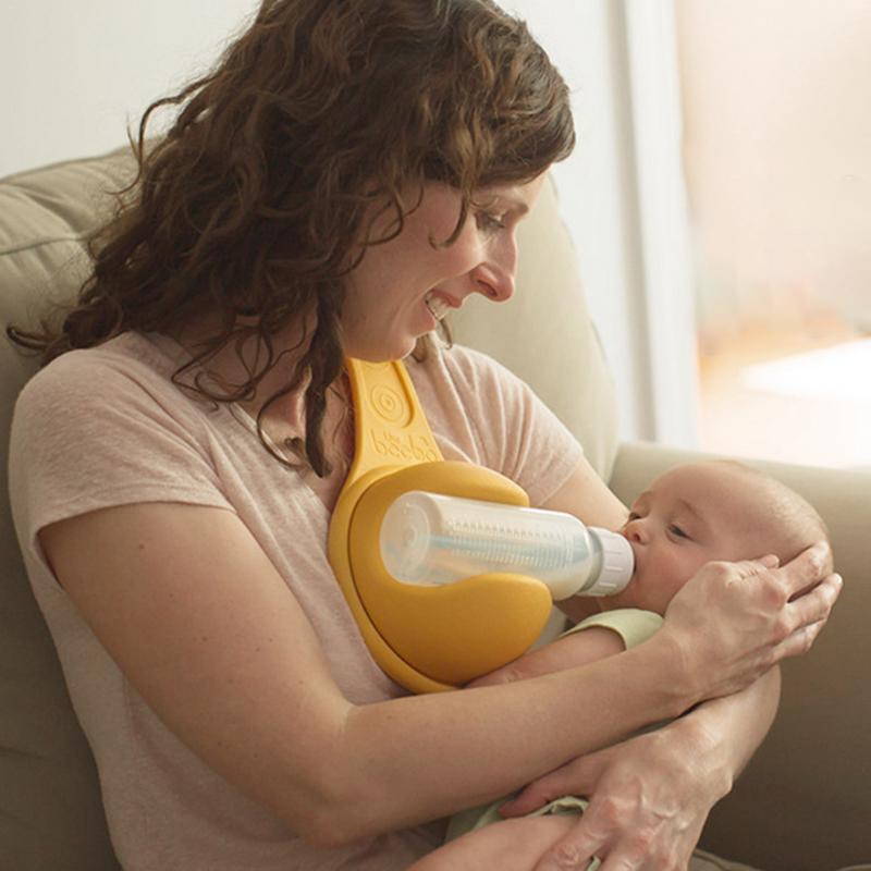 Rotatable Hands-Free Baby Bottle Holder for Easier Feeding