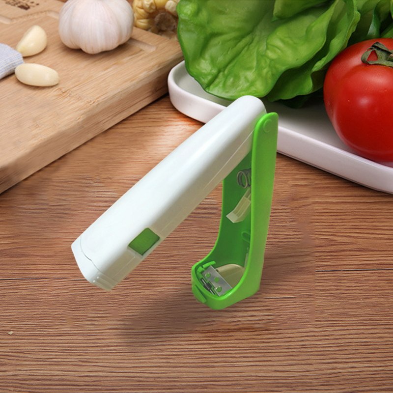 Electric Garlic Press Mincer: One Press, No Chopping