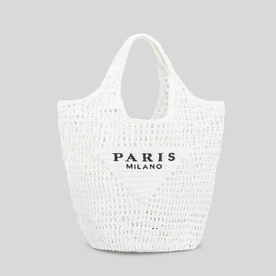 Knitted Tote Bag – Roomy Open-Weave Everyday Style