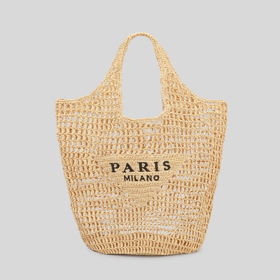 Knitted Tote Bag – Roomy Open-Weave Everyday Style