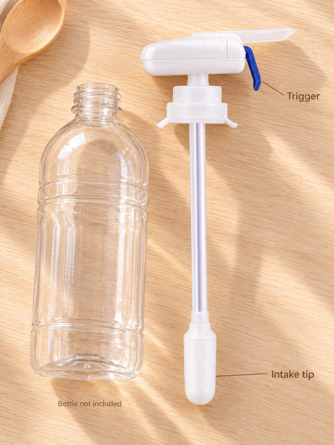Electric One-Touch Juice Dispenser Straw for Bottles