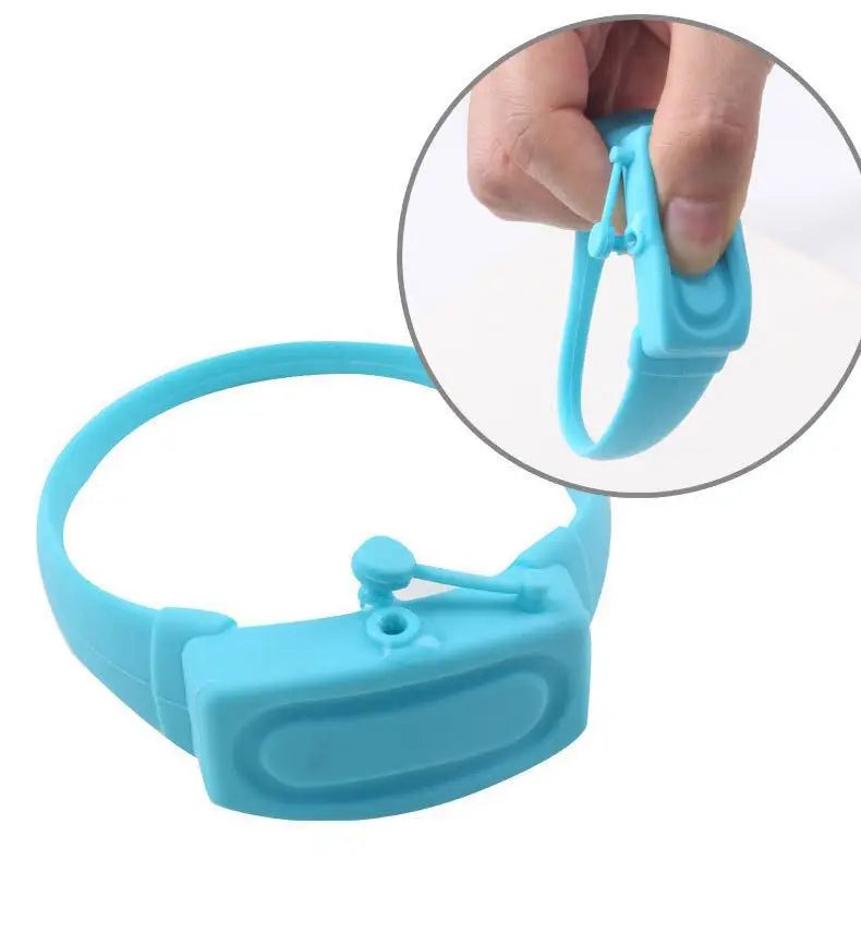 Silicone Hand Sanitizer Wristband Dispenser for Kids