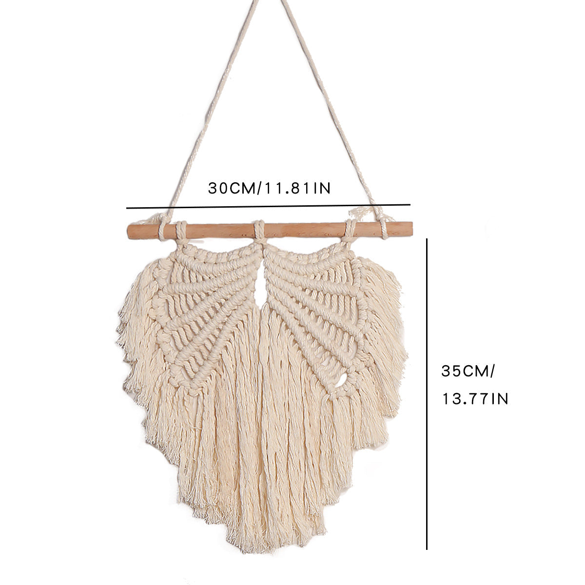 Woven Tapestry Wall Hanging for Warm Nordic Decor