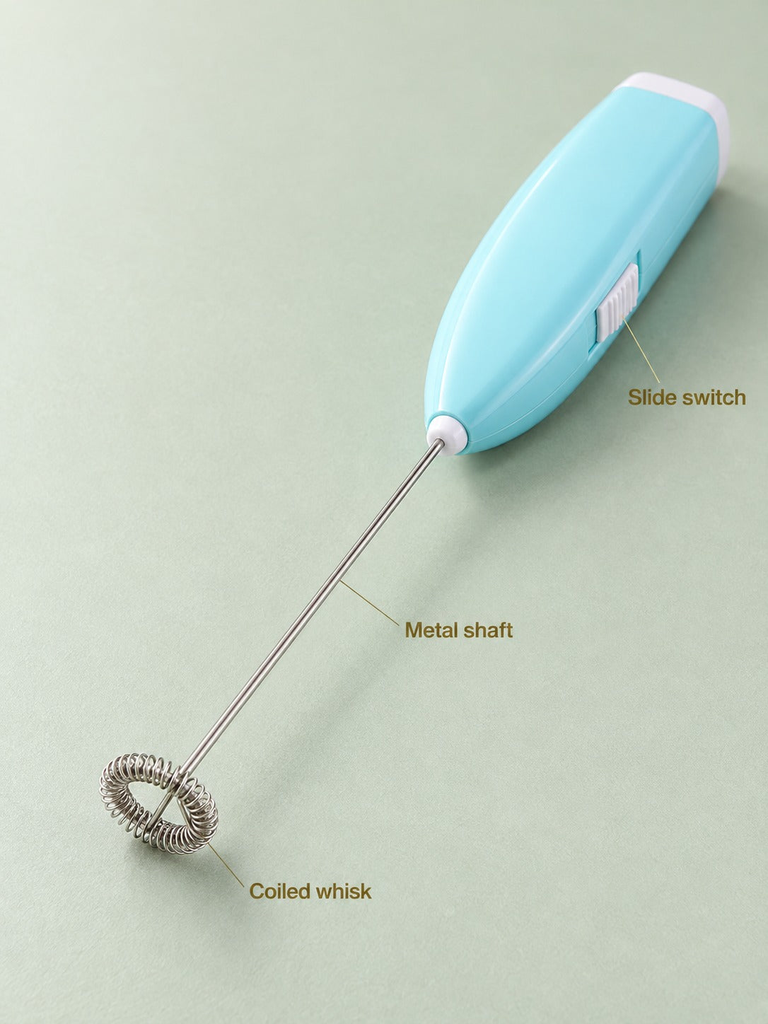 Handheld Electric Egg Beater for Eggs, Cream & Milk Froth