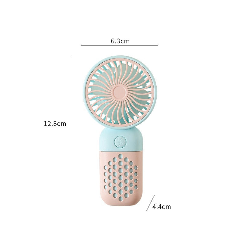 Rechargeable Handheld Fan, Mini Portable Pocket Cooling