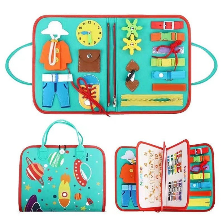 Felt Learning Board for Screen-Free Early Learning