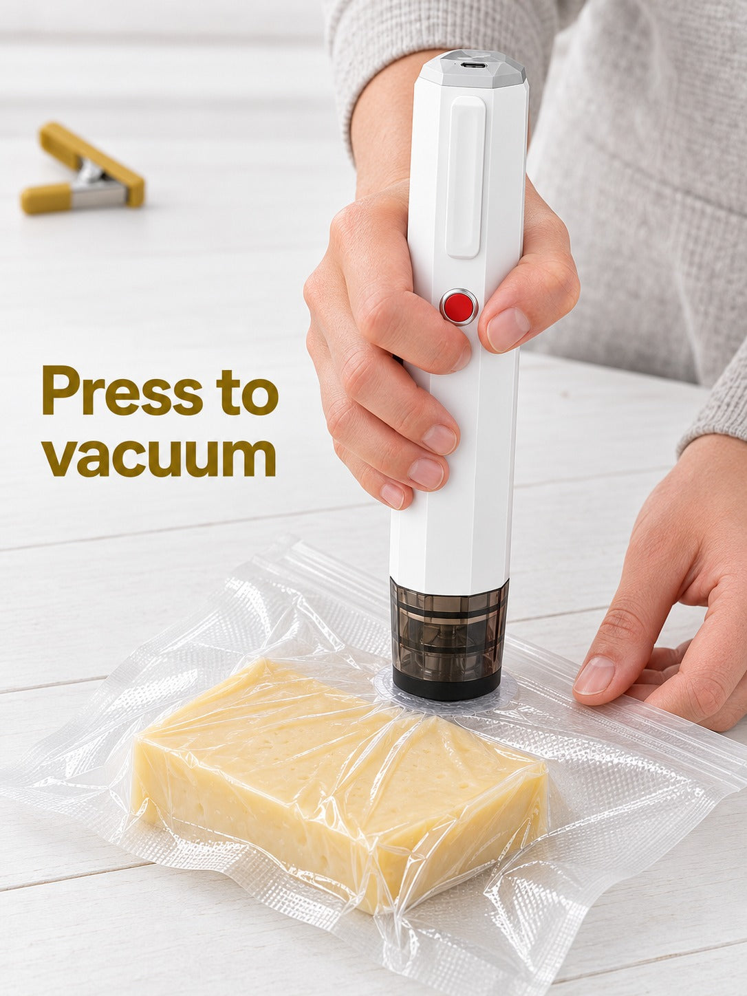Handheld Food Vacuum Sealer Machine for Fresh Storage